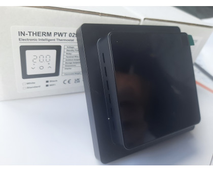 Терморегулятор IN-THERM PWT 029 BLACK MATTE (з Wi-Fi)