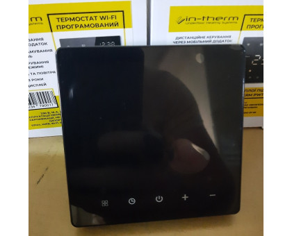 Терморегулятор з Wi-Fi In-Therm PWT 081 чорний