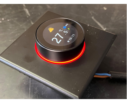 Терморегулятор з Wi-Fi In-Therm PWT 700 чорний з кольоровим екраном